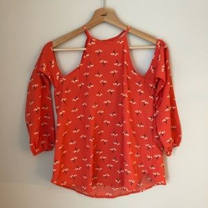 Abercrombie Open Shoulder Top